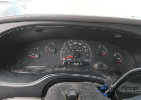 2000 Ford E-250 Commercial/Recreational из США, поврежденный, VIN 1FTNE24L2YHB40989